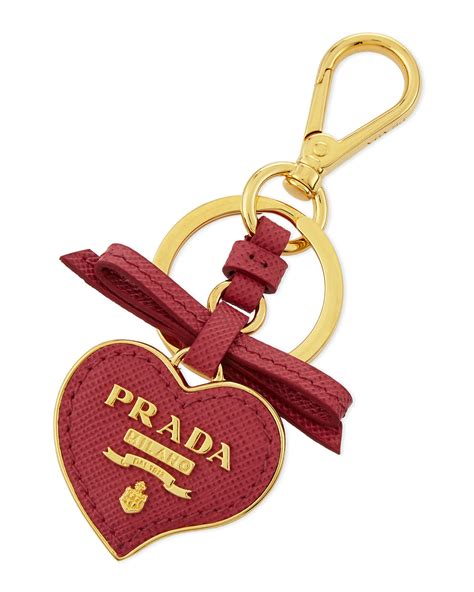 prada heart keychain